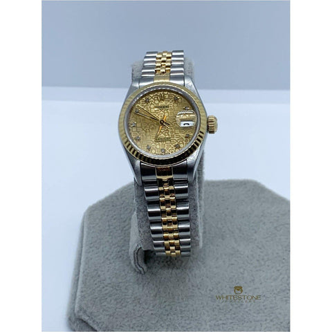 Rolex DateJust 26mm Jubilee Diamond Dial Steel & Gold Watches Rolex 